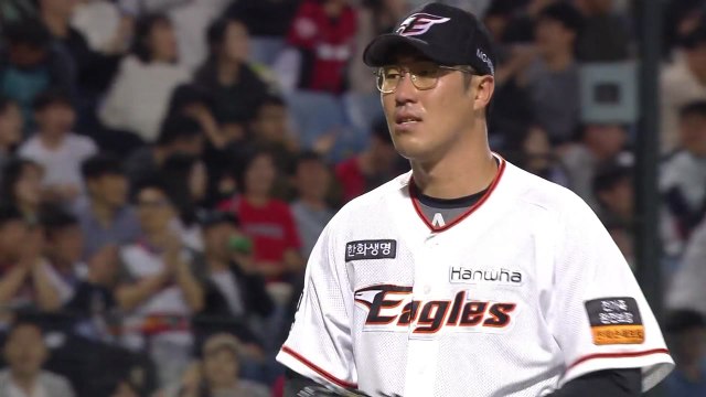 '8이닝 무실점 완벽투' 장민재, KIA 8연승 저지 / YTN