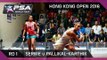 Squash: Hong Kong Open 2016 - Serme v Pallikal-Karthik - Rd 1 Highlights