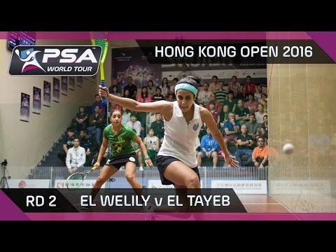 Squash: Hong Kong Open 2016 - El Welily v El Tayeb - Rd 2 Highlights