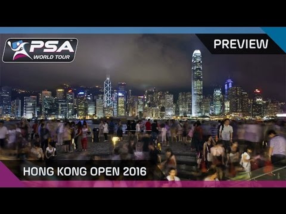 Squash: Hong Kong Open 2016 - Preview