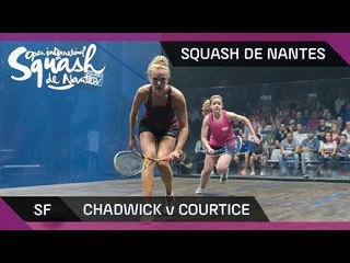 Squash: Chadwick v Courtice - Squash de Nantes 2016 SF Highlights