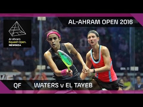 Squash: Waters v El Tayeb - Al-Ahram Open 2016 - QF Highlights