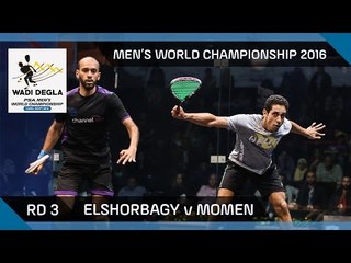 Squash: Mar. ElShorbagy v Momen - Men's World Championship 2016 Rd 3 Highlights