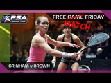 Squash: Free Match Friday - Grinham v Brown - Tournament of Champions 2013