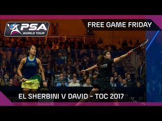 Squash: Free Game Friday - El Sherbini v David - Tournament of Champions 2017