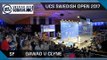 Squash: Gawad v Clyne - UCS Swedish Open 2017 SF Highlights