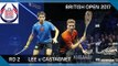 Squash: Lee v Castagnet - British Open 2017 Rd 2 Highlights