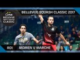 Squash: Momen v Marche - Bellevue Squash Classic 2017 Rd1 Highlights