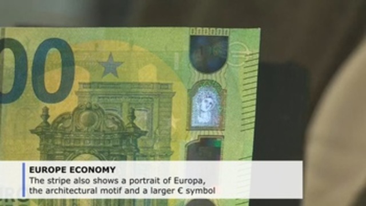 New 200, 100 euro notes go into circulation