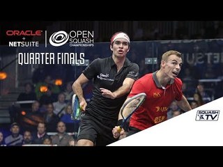 Squash: Quarter Final Roundup Pt 2 - Oracle NetSuite Open 2017