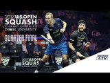 Squash: Men's QF Roundup Pt. 1 - U.S. Open 2017
