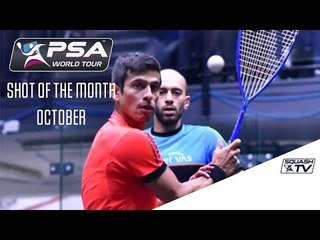 Squash: Shot of The Month - The Contenders: October '17