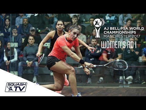 Squash: AJ Bell PSA World Championships 2017 - Women's Rd 1 Roundup