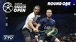 Squash: El Gouna International 2018 - Men's Rd1 Round Up [P2]