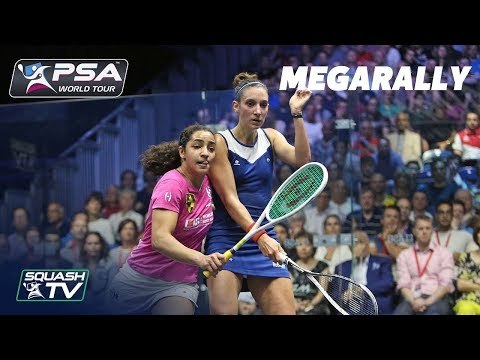 I CAN'T BELIEVE SHE GOT THAT BACK! - Squash MegaRally - El Welily v Serme