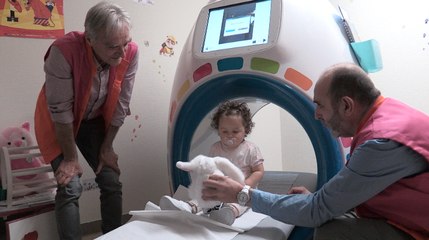 Un "IRM en jeu" pour les enfants au CHU de Saint-Etienne