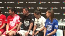 TAG HEUER reúne a los Embajadores y jugadoras de La Liga en un partido de vértigoa un parti