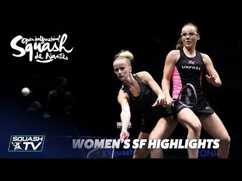Squash: Women's SF Roundup - Squash de Nantes 2018