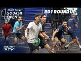 Squash: CIB Black Ball Squash Open 2018 -  Rd 1 Roundup