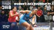 Squash: Women's Rd 2 Roundup Pt. 1 - Hong Kong Open 2018
