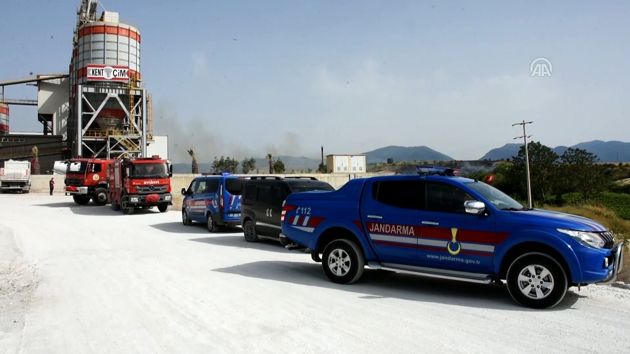 Manisa'da meyve bahçelerinde yangın - MANİSA