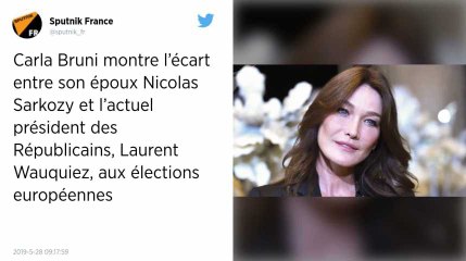 Européennes. Carla Bruni s’en prend à Laurent Wauquiez sur Instagram