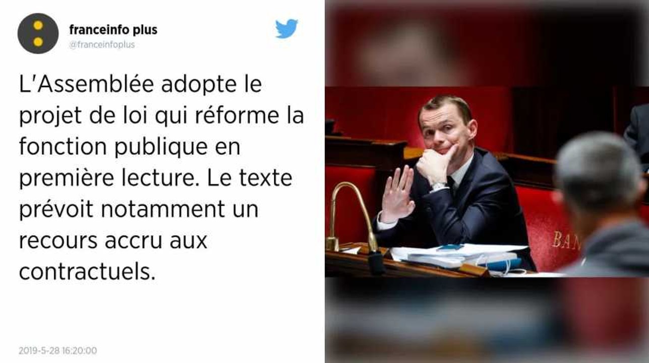 L’Assemblée nationale adopte le projet de loi sur la fonction publique en 1re lecture