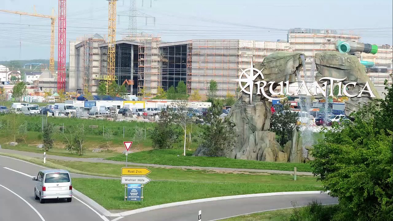 DNA - Visite des travaux en cours sur le futur parc aquatique d'Europa Park : Rulantica