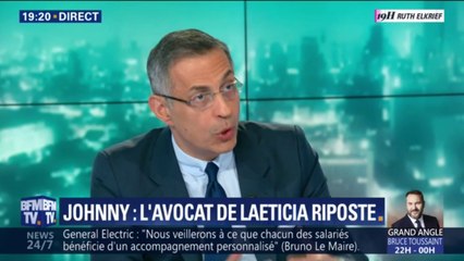 Avocat de Laeticia Hallyday: "Je me demande ce qu'il faut faire dans ce pays pour faire reconnaître qu'on est résident quelque part"
