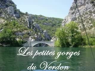 Petites gorges du Verdon