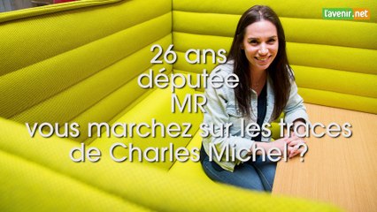 L'Avenir - Politique : interview de Rachel Sobry, plus jeune élue au Parlement de Wallonie