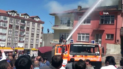 Nalbur deposunda çıkan yangın korkuttu