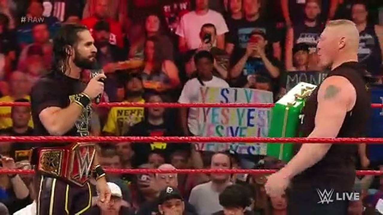 Brock Lesnar learns an important Money in the Bank detail_ Raw, May 27, 2019