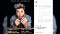 Blas Cantó anuncia nueva gira: 'Complicados'