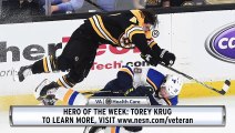 VA Hero Of The Week: Torey Krug Lays Monster Hit On Robert Thomas