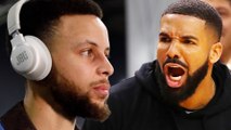 Steph Curry Shares Thoughts On Drake's Sideline Antics & Drake BLASTED For KD & Steph Tattoos!