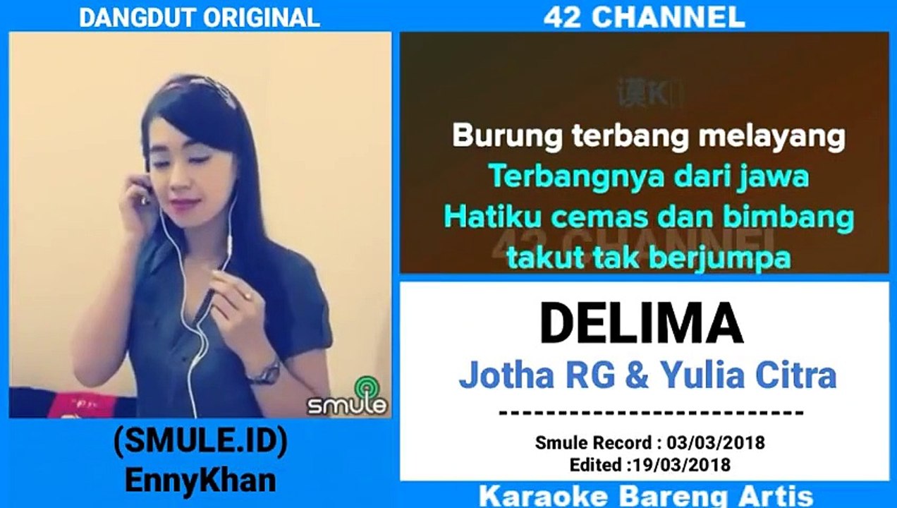 DELIMA - KARAOKE BARENG