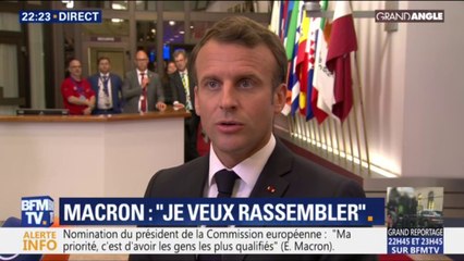 Descargar video: Emmanuel Macron à Bruxelles: 