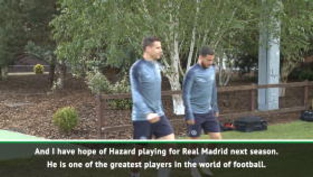 Real president admits he wants Hazard in Madrid