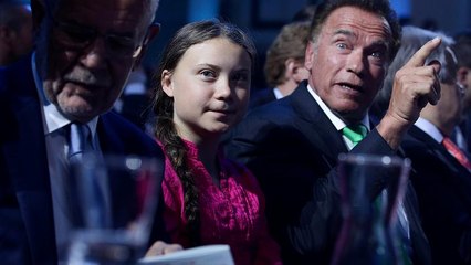 Prominentes Duo für den Klimakampf: Schwarzenegger und Greta Thunberg machen Druck