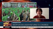 Abortion Debate In Argentina's Congress