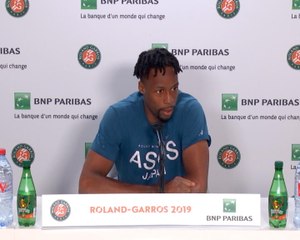 Roland-Garros - Monfils : "Si tu penses au temps, tu peux psychoter"