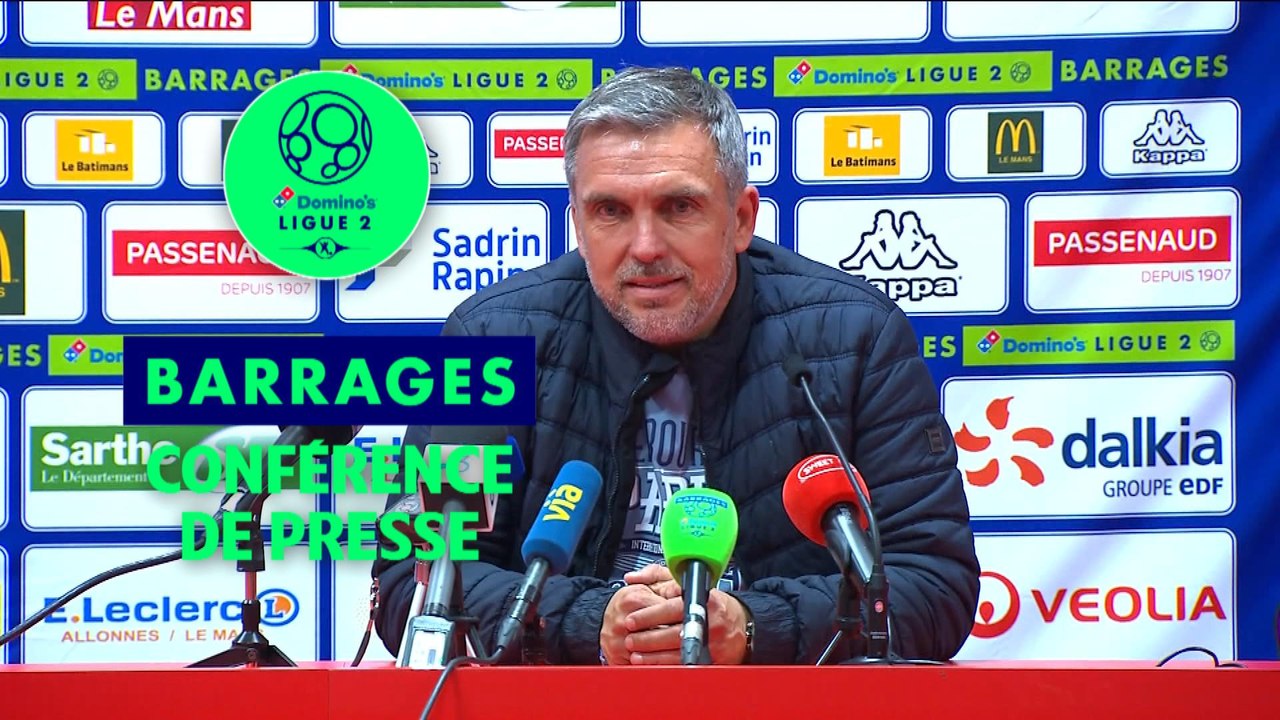 Conférence de presse Le Mans FC - Gazélec FC Ajaccio (1-2) :  (LEMANS) - Hervé DELLA MAGGIORE (GFCA) - 2018/2019