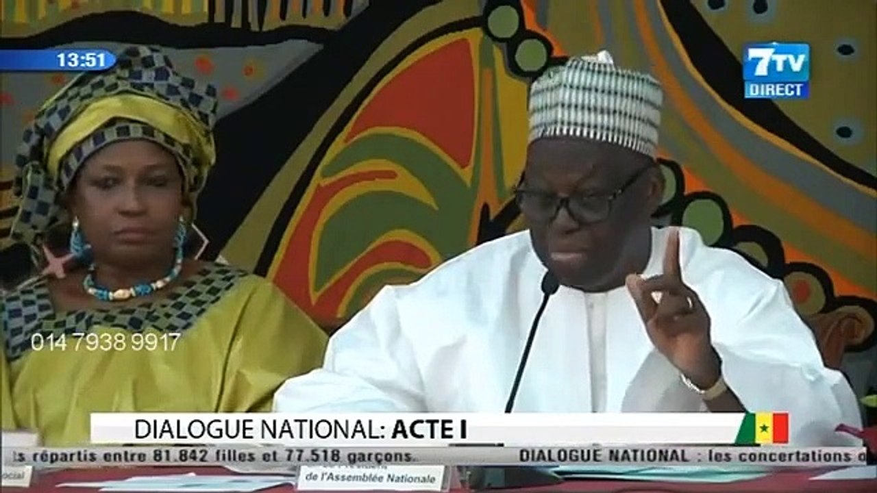 Dialogue national: L'intégralité du message de Moustapha NIASS