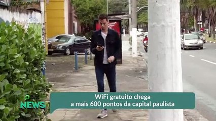 WiFi gratuito chega a mais 600 pontos da capital paulista