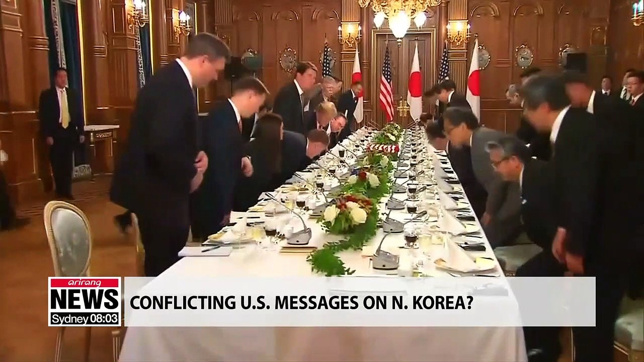 Is U.S. giving out mixed messages on N. Korea? Analysis of 'Trumpian speech'