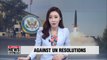 U.S. State Department confirms entire N. Korean WMD program conflicts UN Security Council resolutions