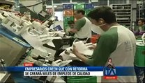 Empresarios piden al Gobierno celeridad en el envío de reforma laboral