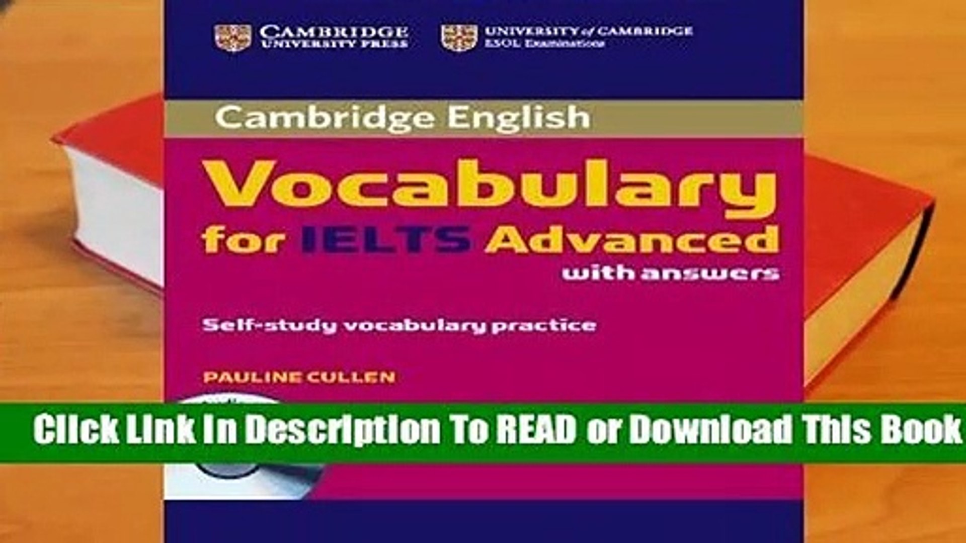 Cambridge English Vocabulary For Ielts Advanced Audio Big Discount