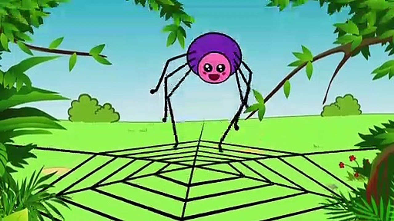 Itsy Bitsy Spider - l'araignée Gypsie - comptine pour apprendre l'anglais